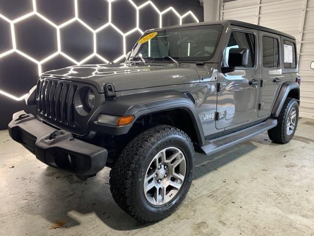 used 2020 Jeep Wrangler Unlimited car, priced at $25,300