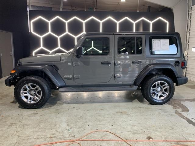 used 2020 Jeep Wrangler Unlimited car, priced at $25,300