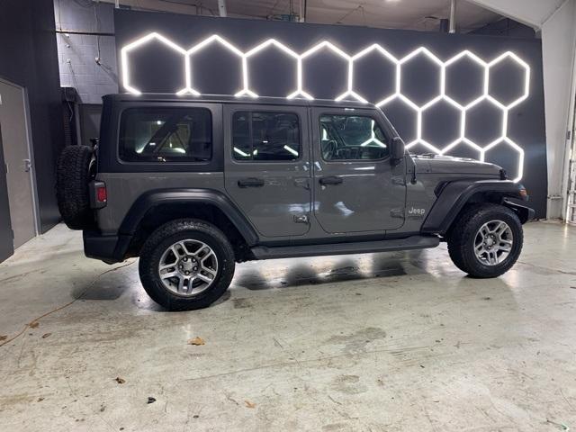 used 2020 Jeep Wrangler Unlimited car, priced at $25,300