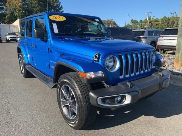 used 2023 Jeep Wrangler car, priced at $34,994