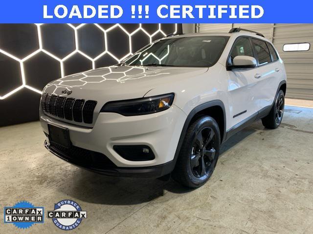 used 2021 Jeep Cherokee car, priced at $20,233
