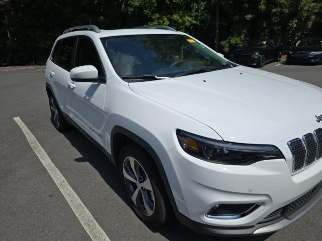 used 2021 Jeep Cherokee car, priced at $25,500