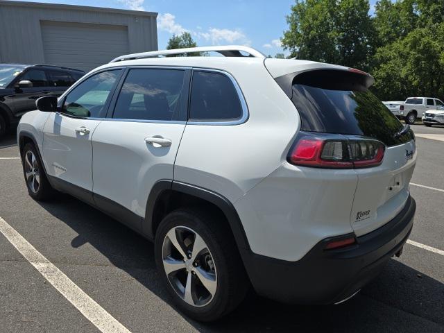 used 2021 Jeep Cherokee car, priced at $25,500