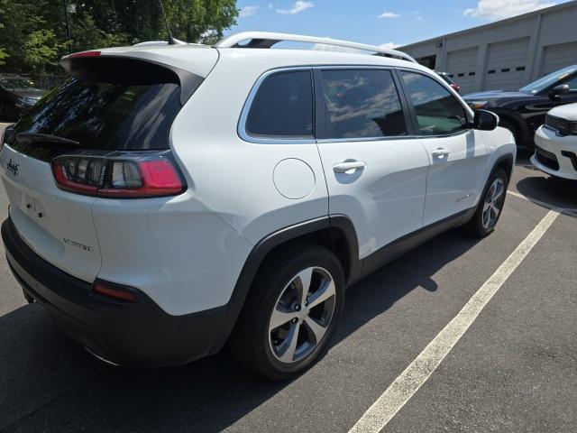 used 2021 Jeep Cherokee car, priced at $25,500