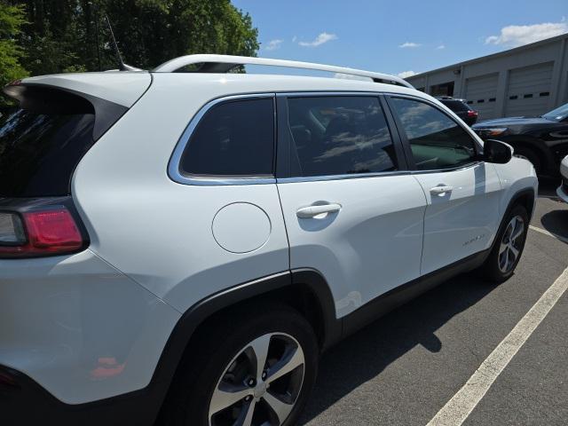 used 2021 Jeep Cherokee car, priced at $25,500