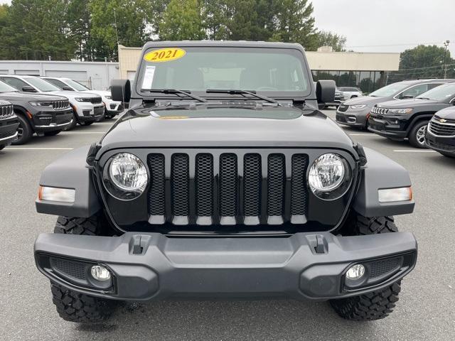 used 2021 Jeep Wrangler Unlimited car, priced at $29,900