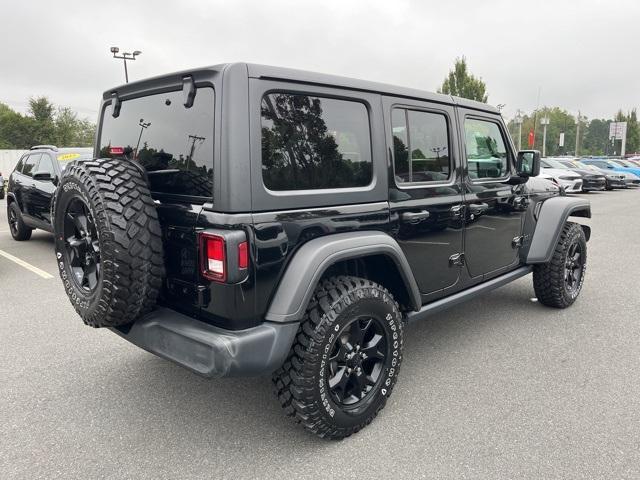 used 2021 Jeep Wrangler Unlimited car, priced at $29,900