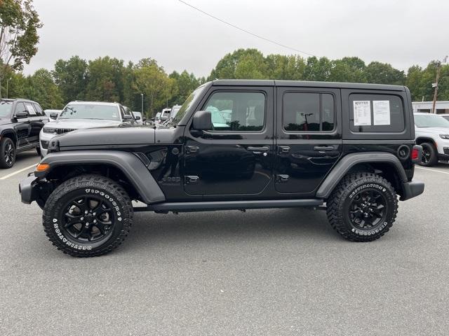 used 2021 Jeep Wrangler Unlimited car, priced at $29,900