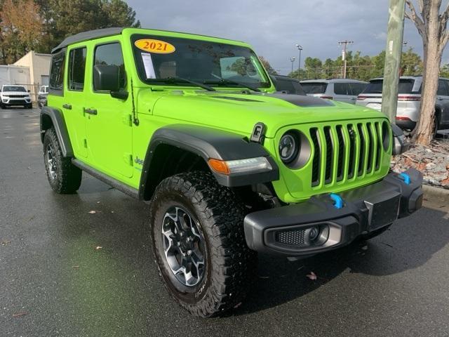 used 2021 Jeep Wrangler Unlimited 4xe car, priced at $33,000