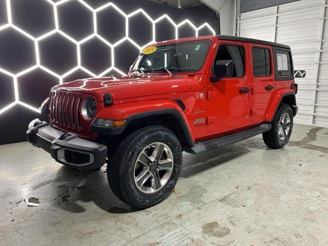 used 2019 Jeep Wrangler Unlimited car, priced at $24,748