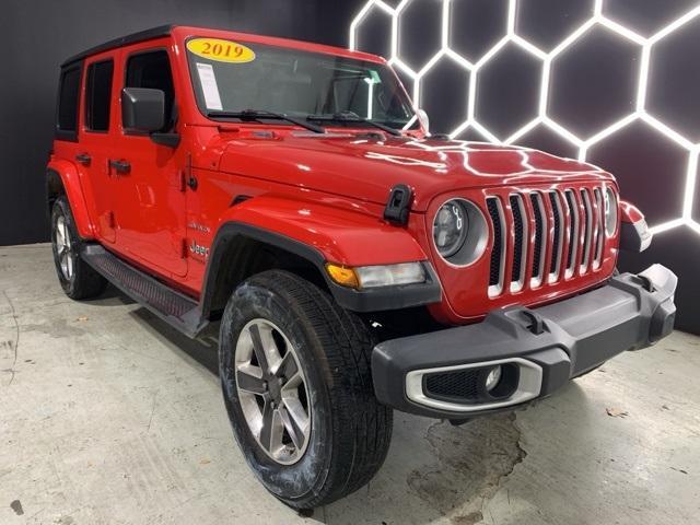 used 2019 Jeep Wrangler Unlimited car, priced at $24,255