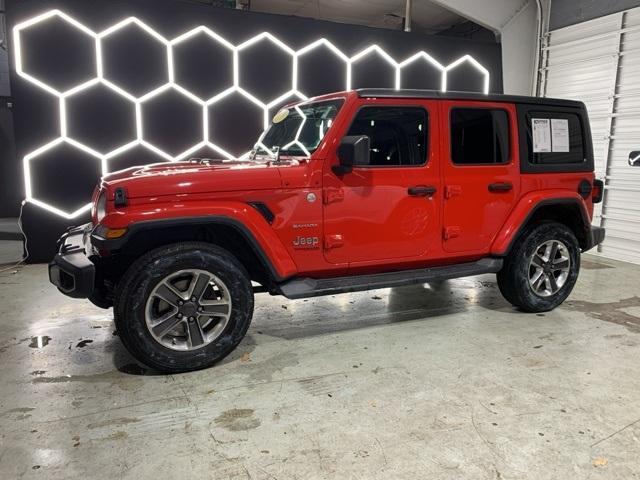 used 2019 Jeep Wrangler Unlimited car, priced at $24,255