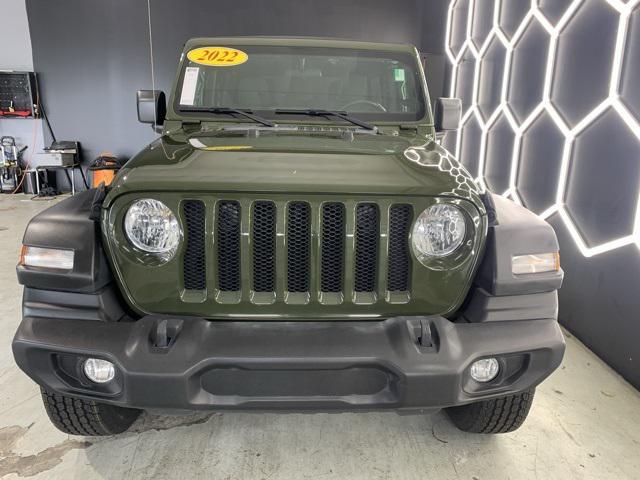 used 2022 Jeep Wrangler Unlimited car, priced at $31,500