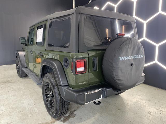 used 2022 Jeep Wrangler Unlimited car, priced at $31,500