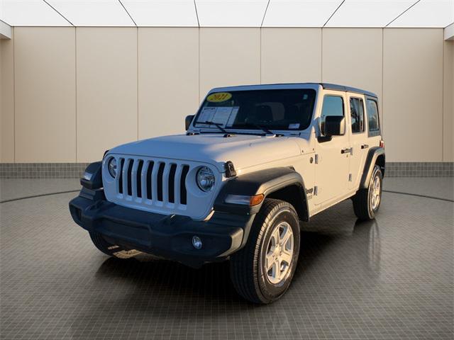 used 2021 Jeep Wrangler Unlimited car, priced at $28,991