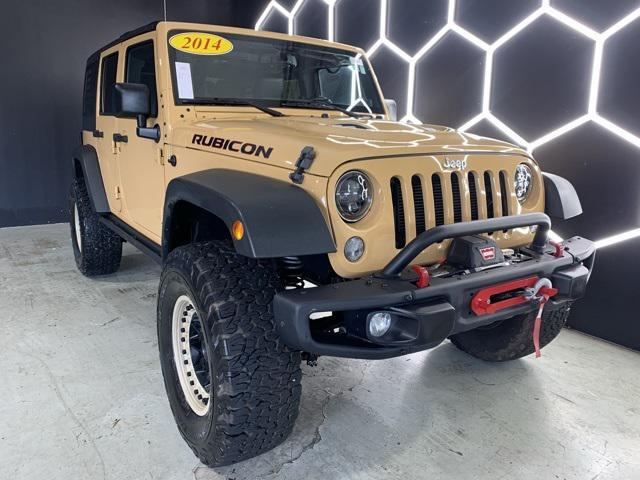 used 2014 Jeep Wrangler Unlimited car, priced at $21,495