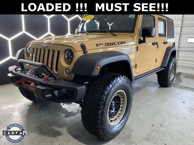 used 2014 Jeep Wrangler Unlimited car, priced at $23,000