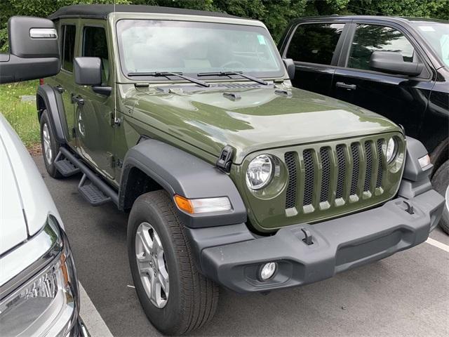 used 2023 Jeep Wrangler car, priced at $37,155