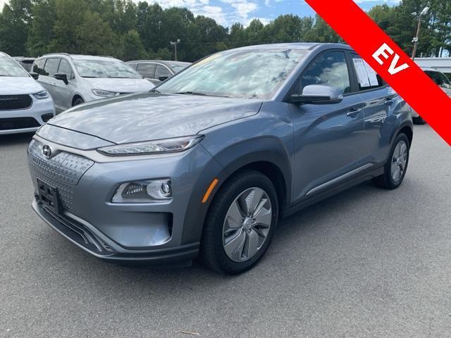 used 2021 Hyundai Kona EV car, priced at $20,000