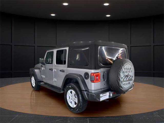 used 2018 Jeep Wrangler Unlimited car, priced at $21,000