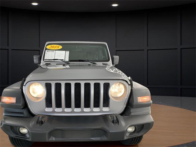 used 2018 Jeep Wrangler Unlimited car, priced at $21,000
