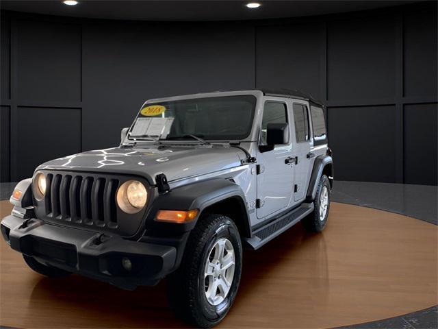 used 2018 Jeep Wrangler Unlimited car, priced at $21,000