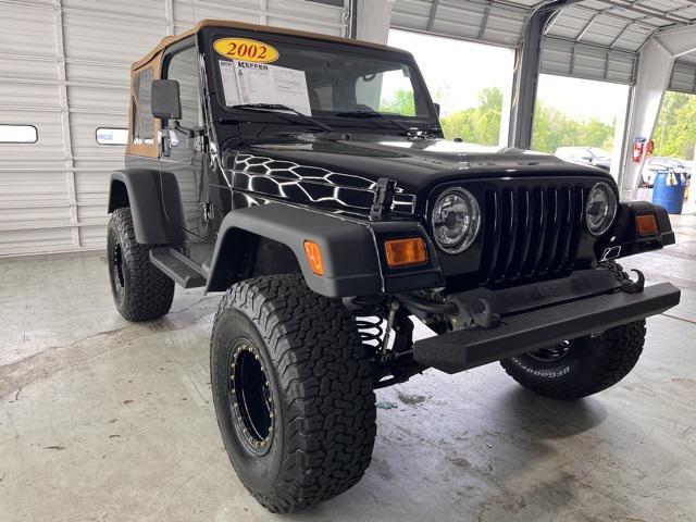 used 2002 Jeep Wrangler car, priced at $48,000