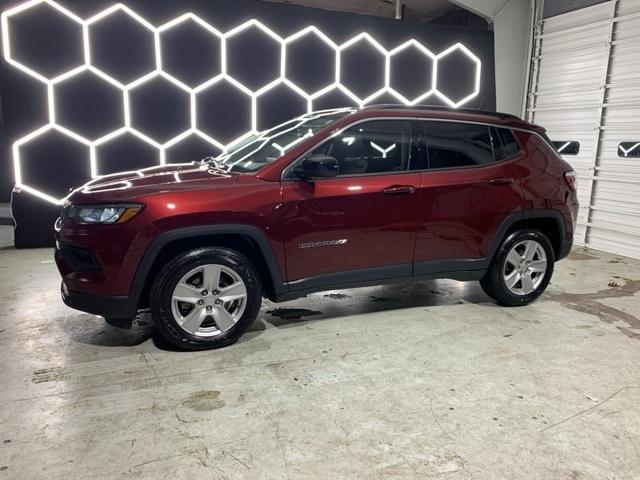 used 2022 Jeep Compass car, priced at $19,500