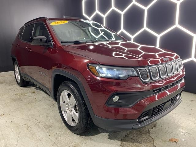 used 2022 Jeep Compass car, priced at $19,500