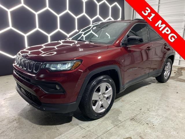 used 2022 Jeep Compass car, priced at $19,500