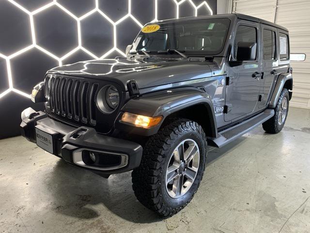 used 2018 Jeep Wrangler Unlimited car, priced at $27,991