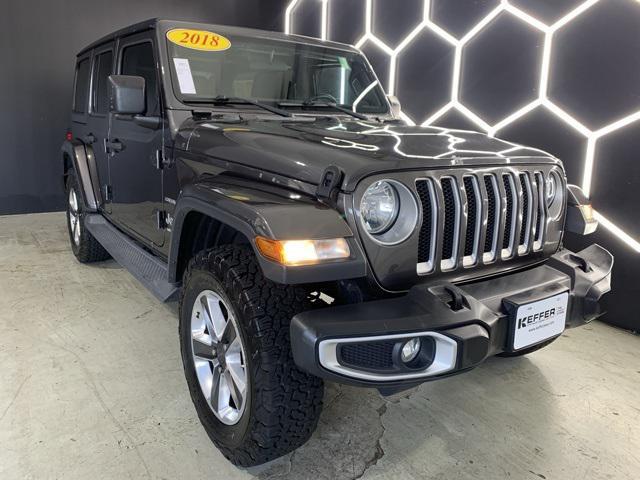 used 2018 Jeep Wrangler Unlimited car, priced at $27,991