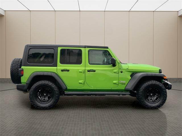 used 2019 Jeep Wrangler Unlimited car, priced at $25,597