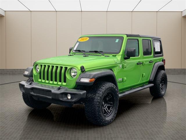 used 2019 Jeep Wrangler Unlimited car, priced at $25,597