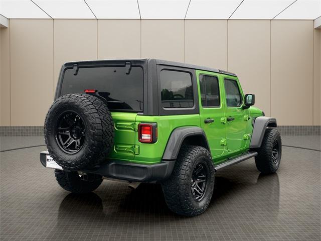 used 2019 Jeep Wrangler Unlimited car, priced at $25,597