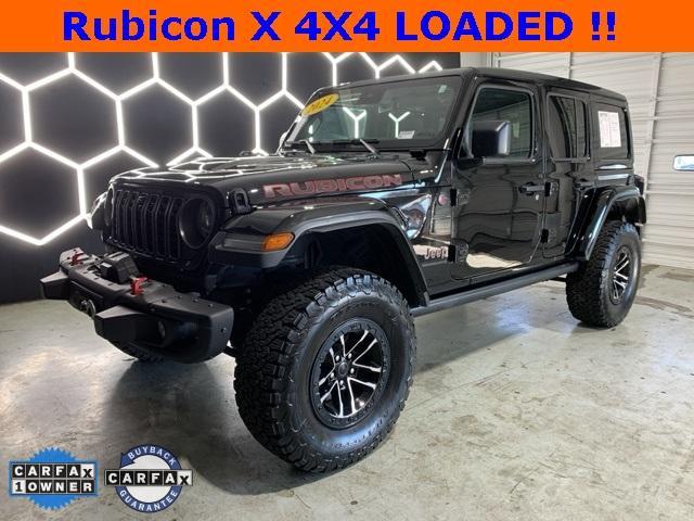 used 2024 Jeep Wrangler car, priced at $60,500