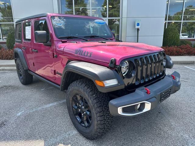 used 2021 Jeep Wrangler Unlimited car, priced at $34,743