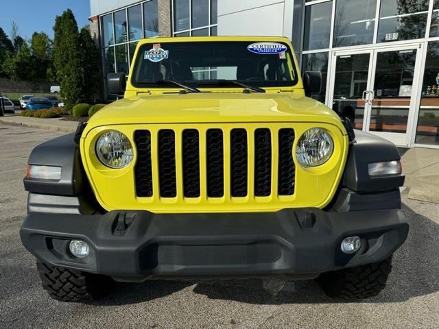 used 2024 Jeep Wrangler car, priced at $31,447