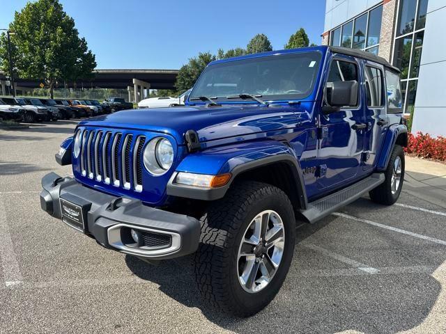used 2019 Jeep Wrangler Unlimited car, priced at $25,487