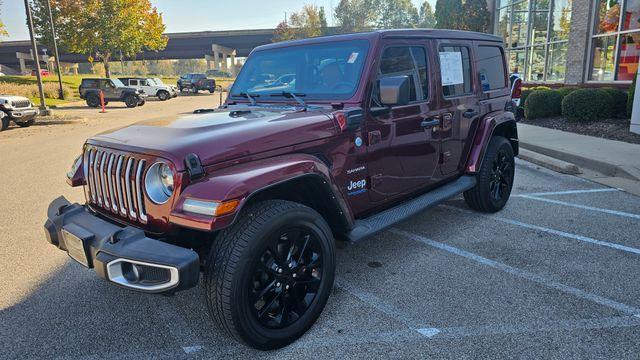 used 2021 Jeep Wrangler Unlimited 4xe car, priced at $29,645