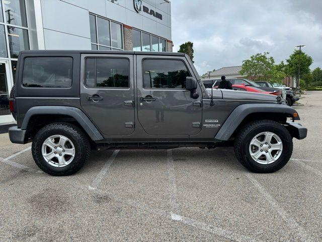 used 2017 Jeep Wrangler Unlimited car, priced at $18,987