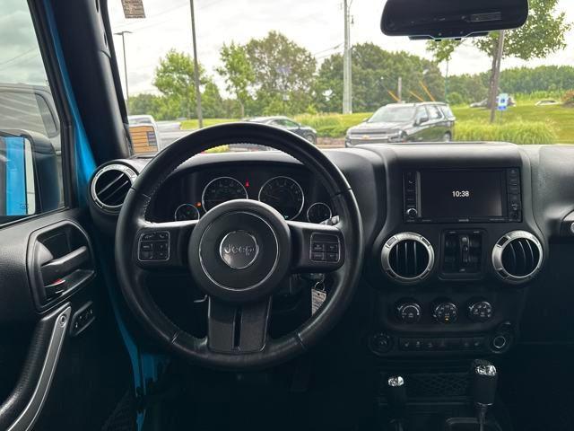 used 2017 Jeep Wrangler Unlimited car, priced at $26,748