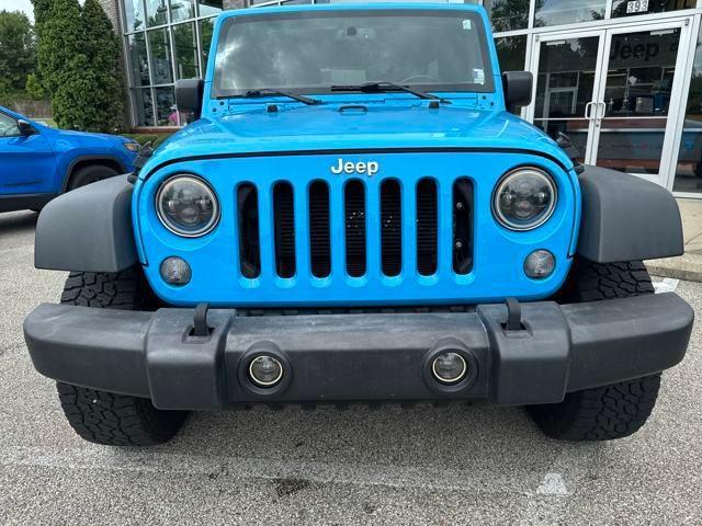 used 2017 Jeep Wrangler Unlimited car, priced at $26,748
