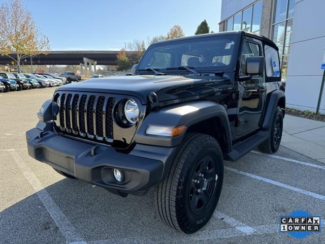 used 2024 Jeep Wrangler car, priced at $32,487