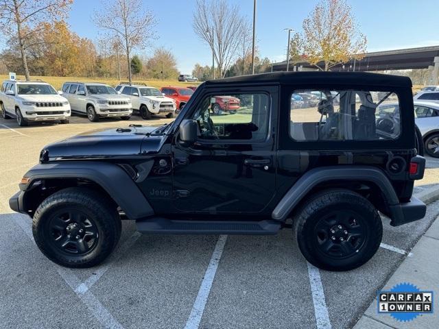 used 2024 Jeep Wrangler car, priced at $32,487