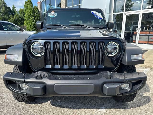 used 2021 Jeep Wrangler Unlimited car, priced at $33,987
