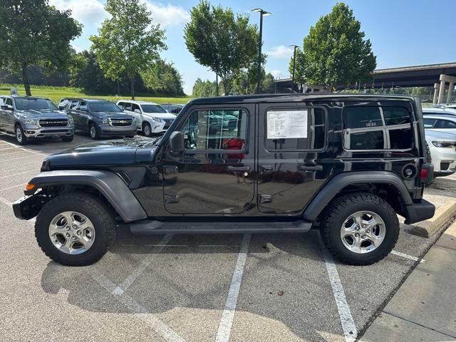 used 2021 Jeep Wrangler Unlimited car, priced at $33,987