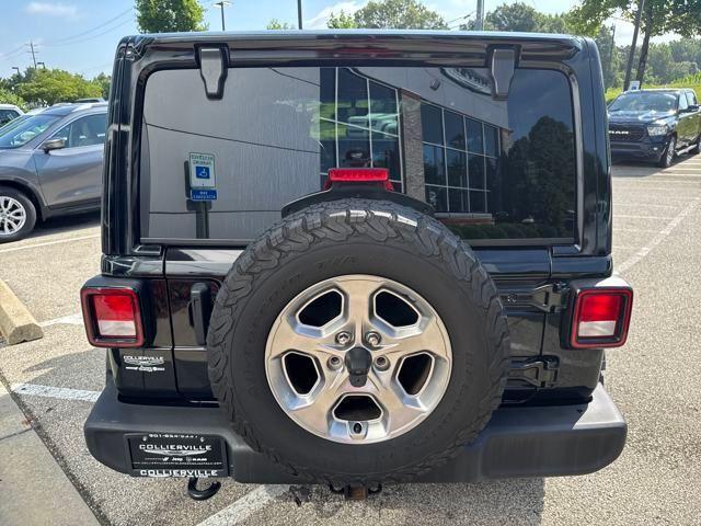 used 2021 Jeep Wrangler Unlimited car, priced at $33,987
