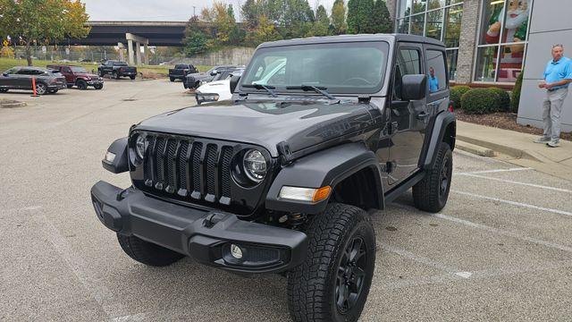 used 2021 Jeep Wrangler car, priced at $25,744