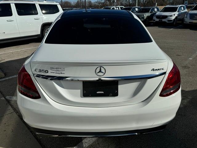 used 2018 Mercedes-Benz C-Class car, priced at $19,987